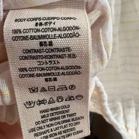 Free People Allora Allora Crocheted Ruffled Top - Size M - NWT - Picture 11 of 11